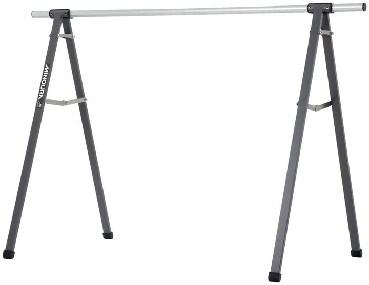 Minoura Level-170HS Saddle Nose Bike Stand - 5-bike  Silver/Black