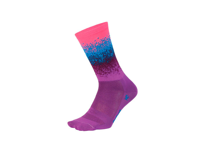 DeFeet Aireator 6" Ombre Socks 7-9 Purple