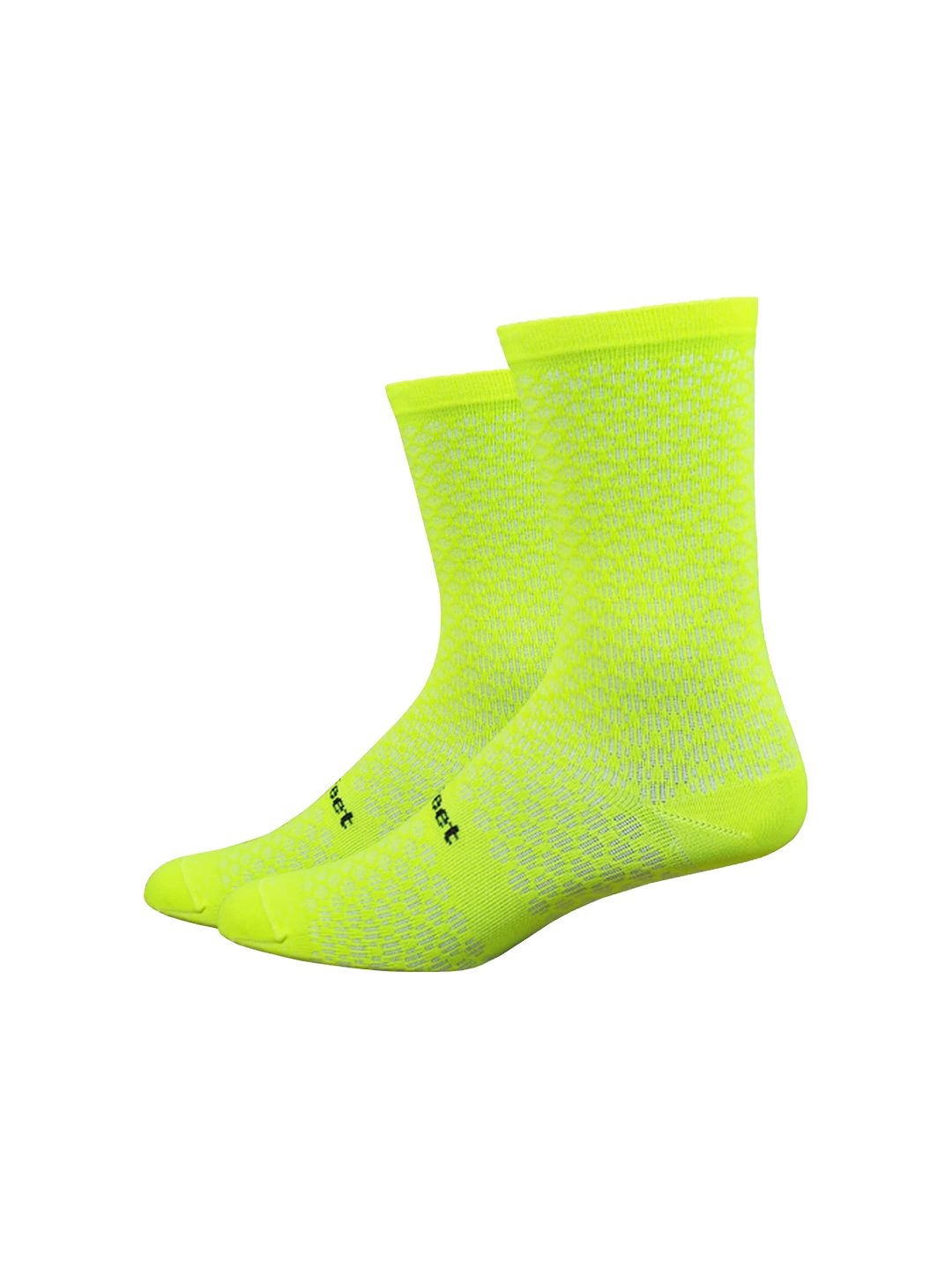 DeFeet Evo 6" Mont Ventoux Socks Hi-Vis Yellow L