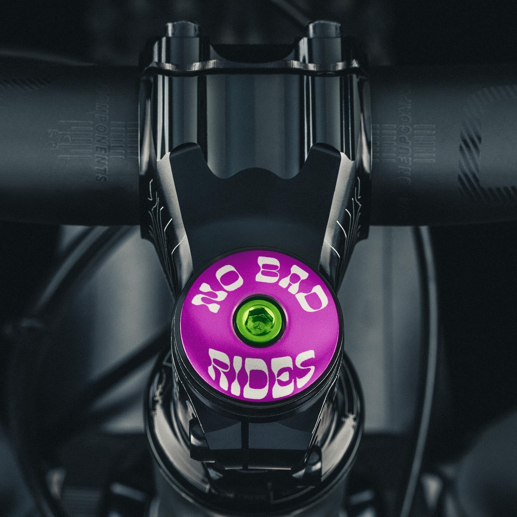 No Bad Rides Custom Bicycle Headset Cap