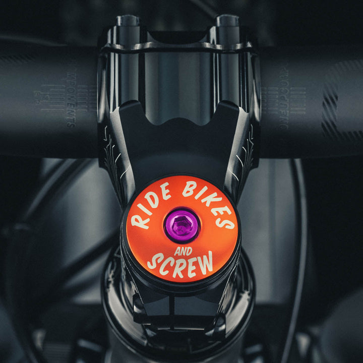 Ride Bikes & Screw Bicycle Headset Cap