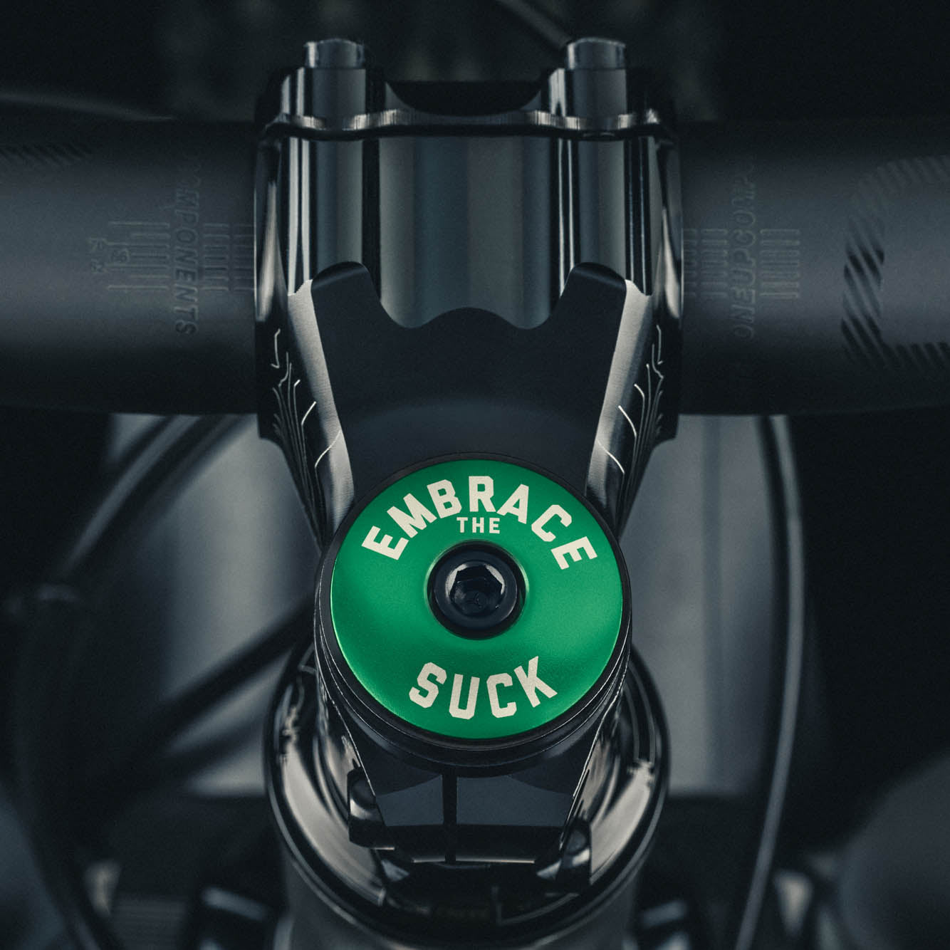 Embrace The Suck - Bicycle Headset Cap