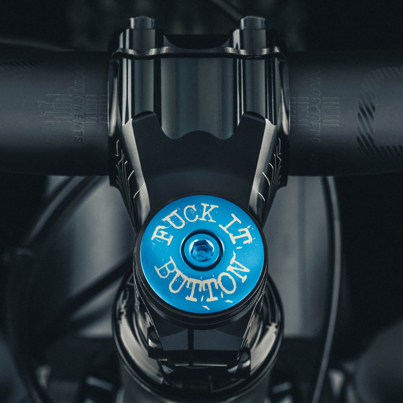 Fuck it Button - Bicycle Headset Cap
