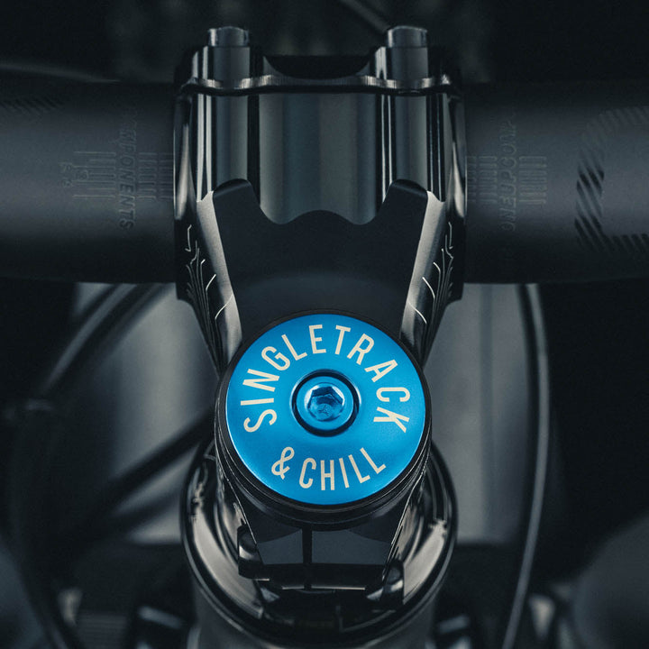 Singletrack & Chill Bicycle Headset Cap