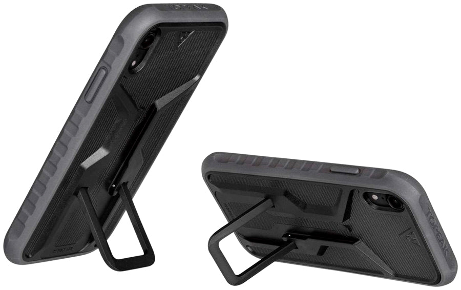 Topeak Ridecase with Mount - Fits iPhone XR Black/Gray