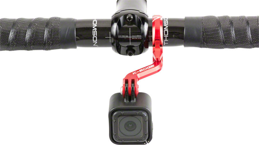 K-EDGE Go Big Pro Universal Action Camera Light On-Center Handlebar Mount 31.8mm BLK