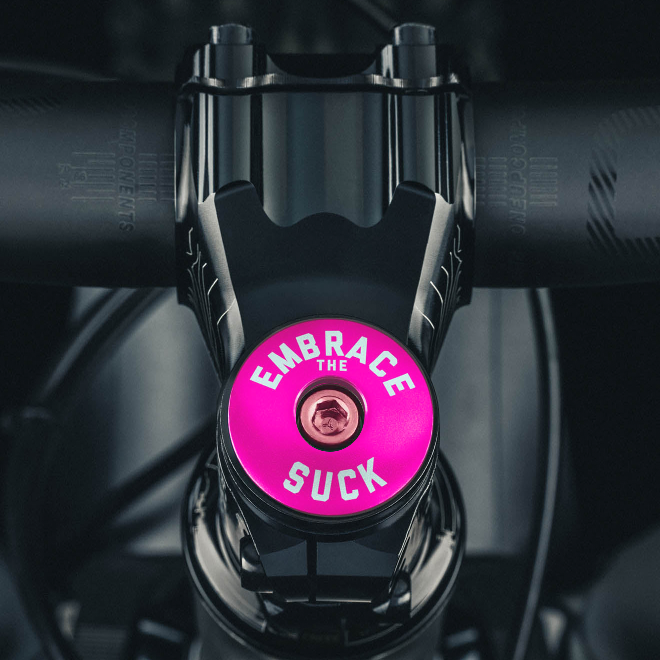 Embrace The Suck - Bicycle Headset Cap