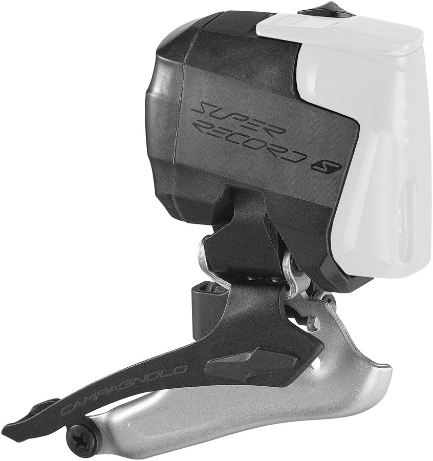 Campagnolo Super Record S Wireless Front Derailleur - 12-Speed Braze-On Battery Sold Separate BLK