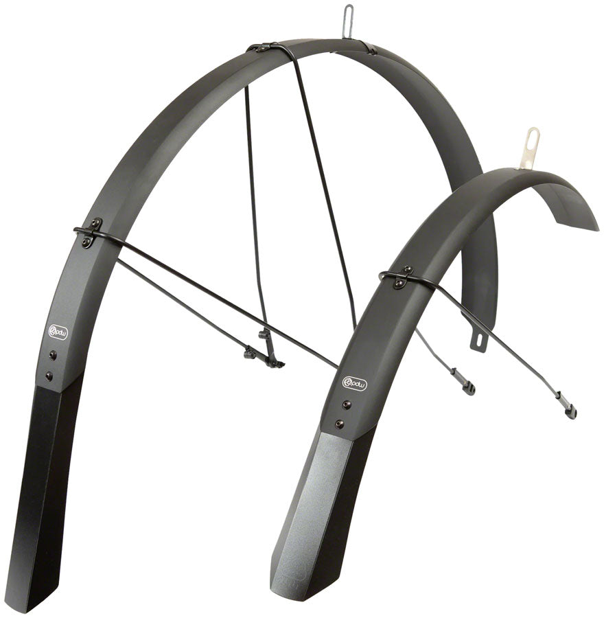 Portland Design Works Full Metal Fenders - 27.5 x 2.5 Black