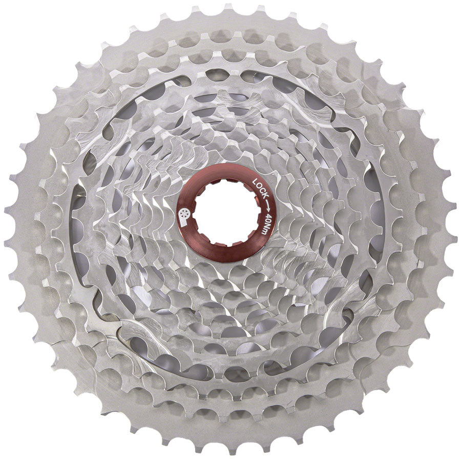 Prestacycle UniBlock PRO Gravel Cassette - 11-Speed For HG 11 Freehub 11-40 Silver