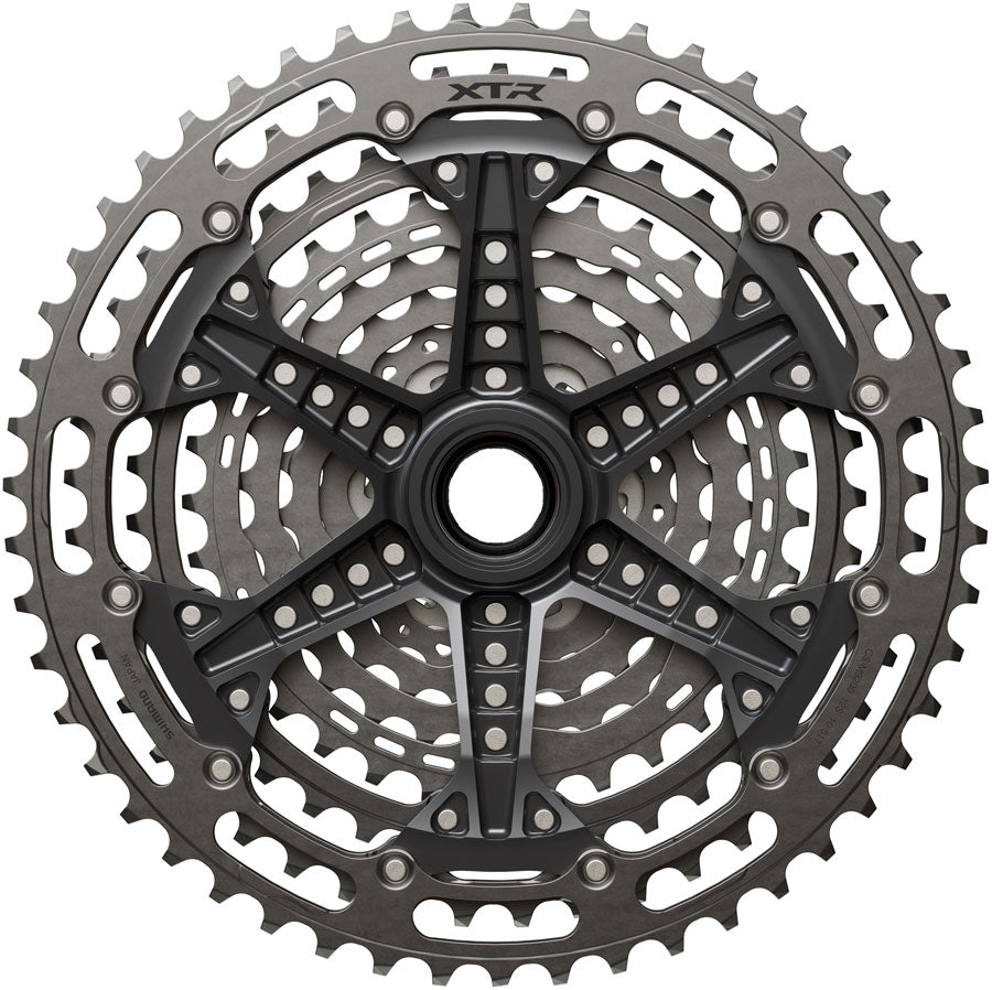 Shimano XTR CS-M9200-12 Cassette - 12-Speed 10-51t Hyperglide+ Micro Spline Gray