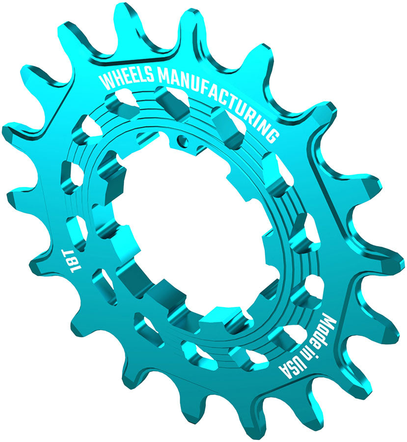 Wheels Manufacturing SOLO HG Cog - 18t Fits SOLO-HG Kits Teal