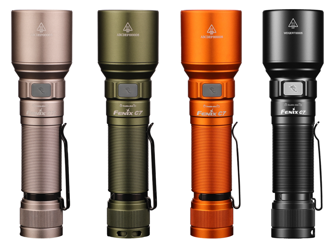 Fenix C7 High-performance Rechargeable LED Flashlight - 3000 Lumens