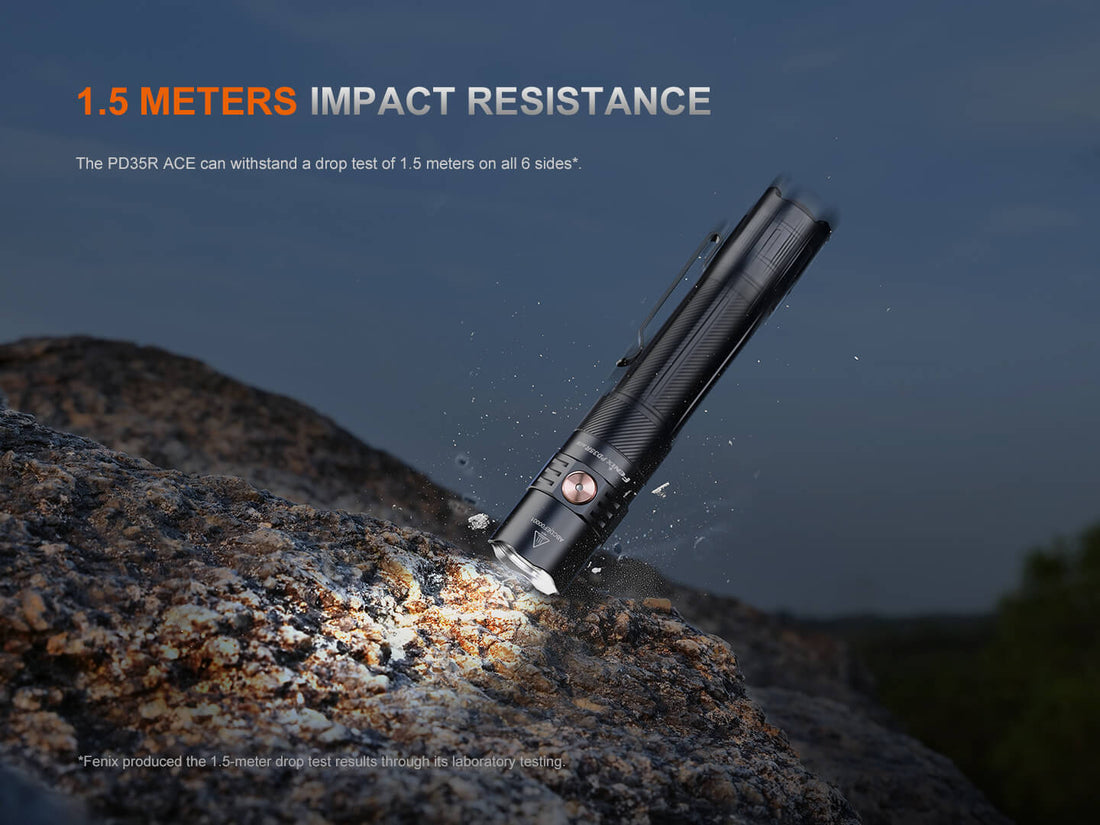 Fenix PD35R ACE Multi-mode Tactical Flashlight + FREE CL01 Mini Lantern
