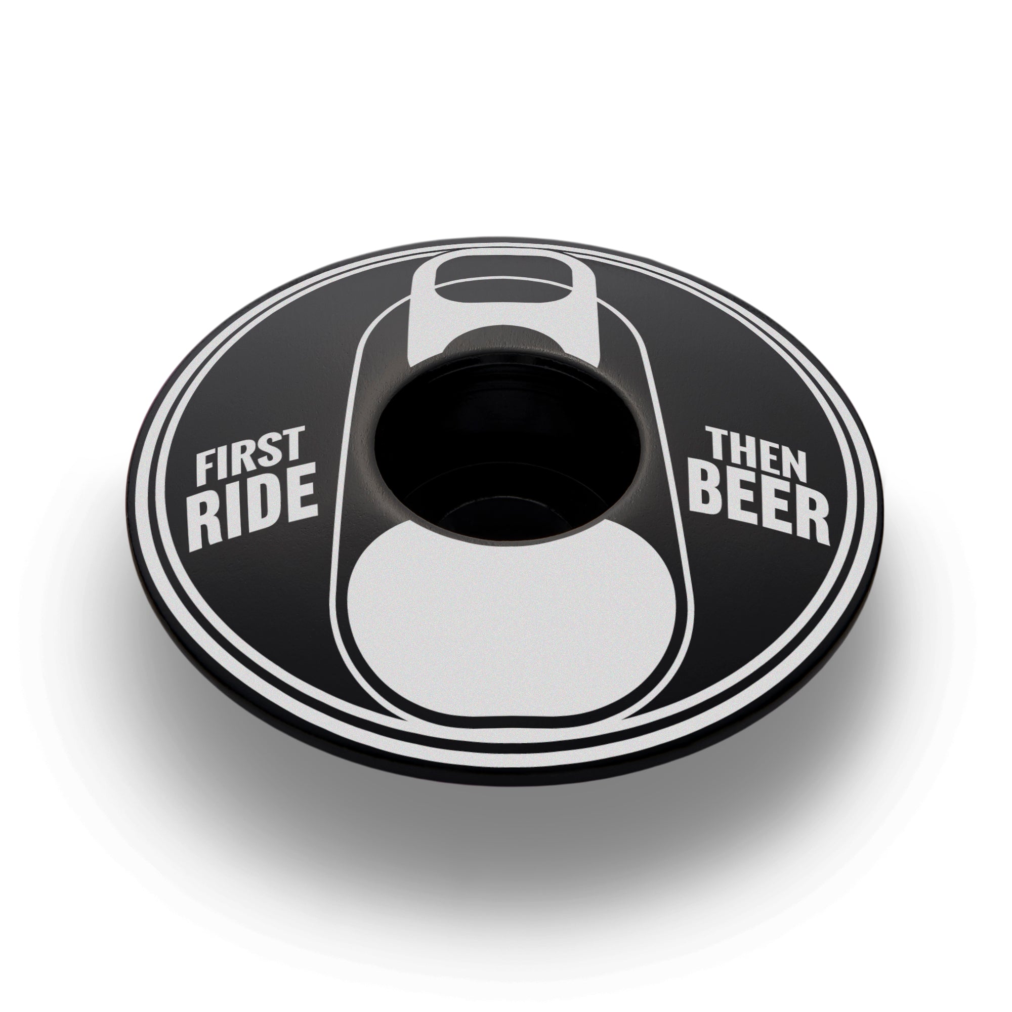 First Ride Then Beer - Bicycle Headset Cap