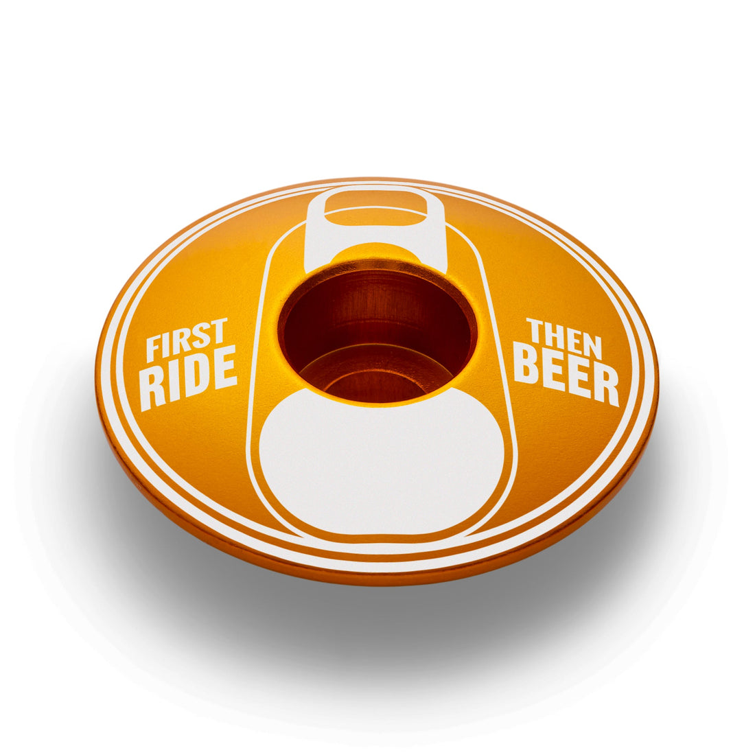 First Ride Then Beer - Bicycle Headset Cap