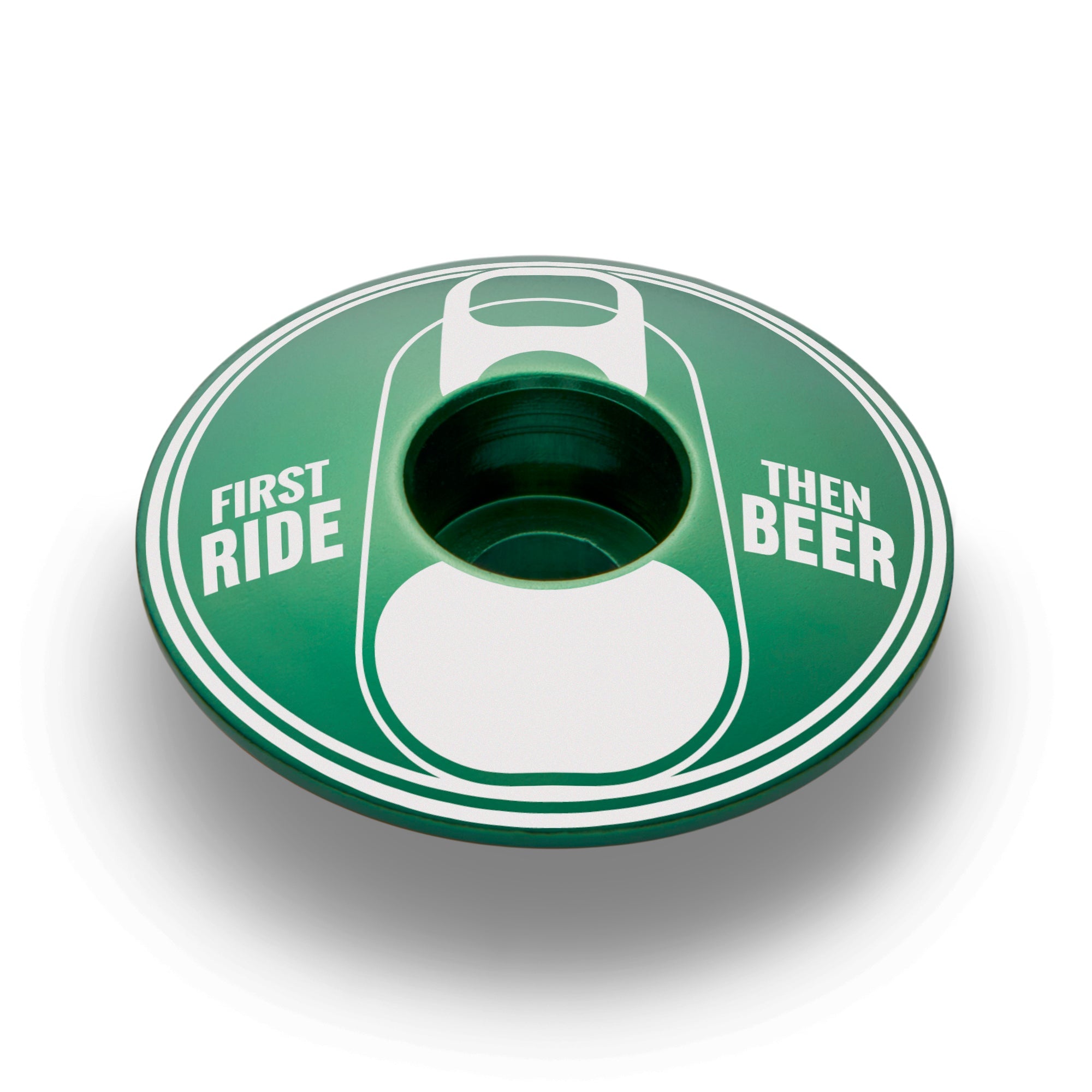 First Ride Then Beer - Bicycle Headset Cap