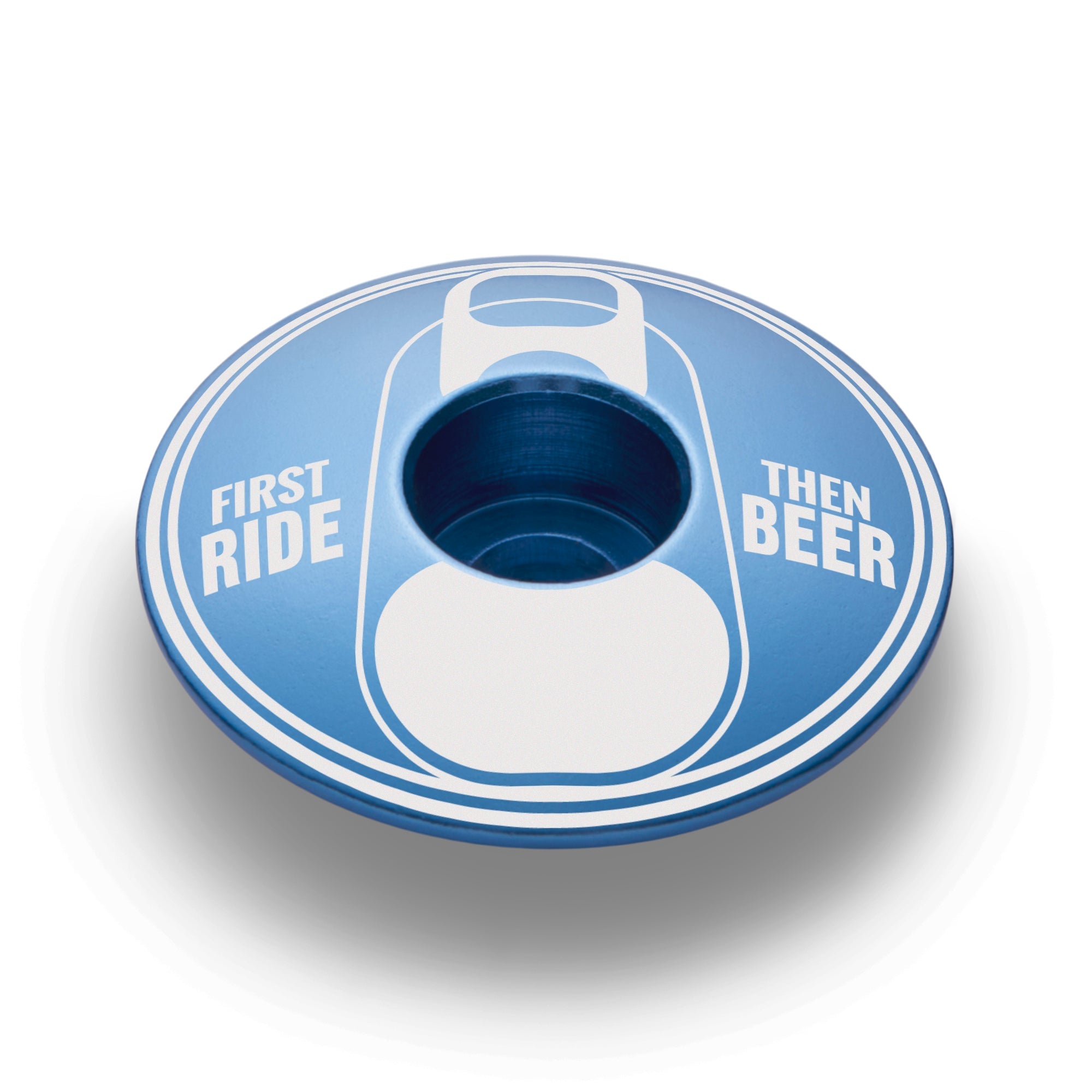 First Ride Then Beer - Bicycle Headset Cap