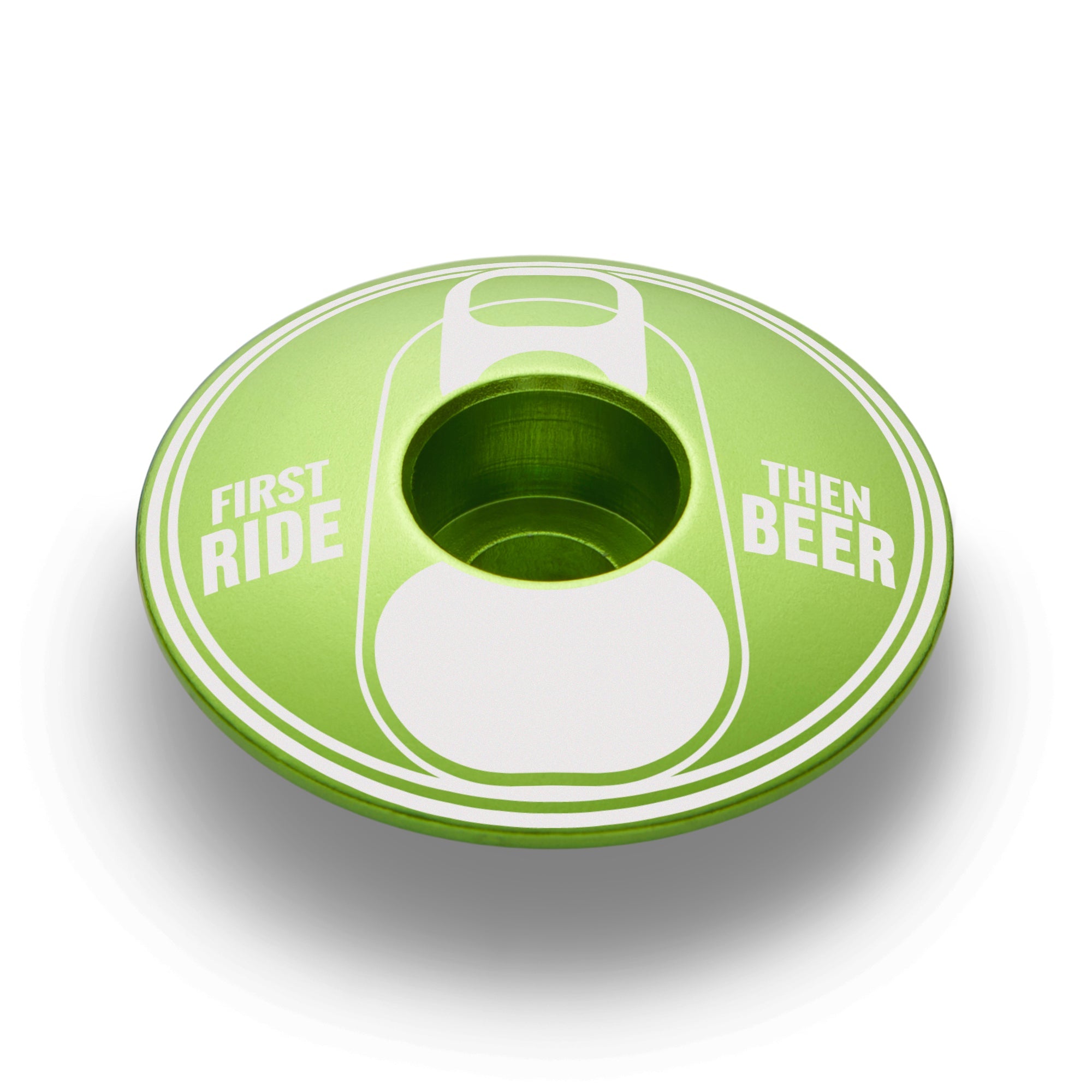 First Ride Then Beer - Bicycle Headset Cap