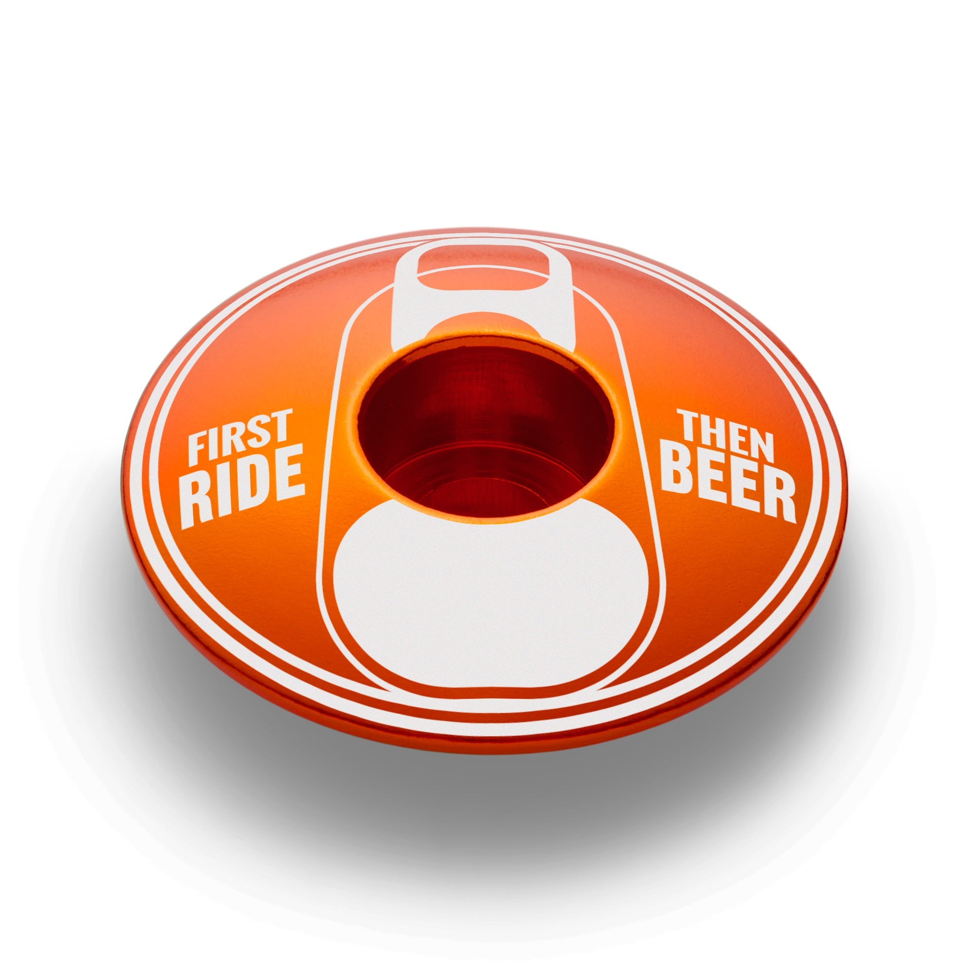 First Ride Then Beer - Bicycle Headset Cap
