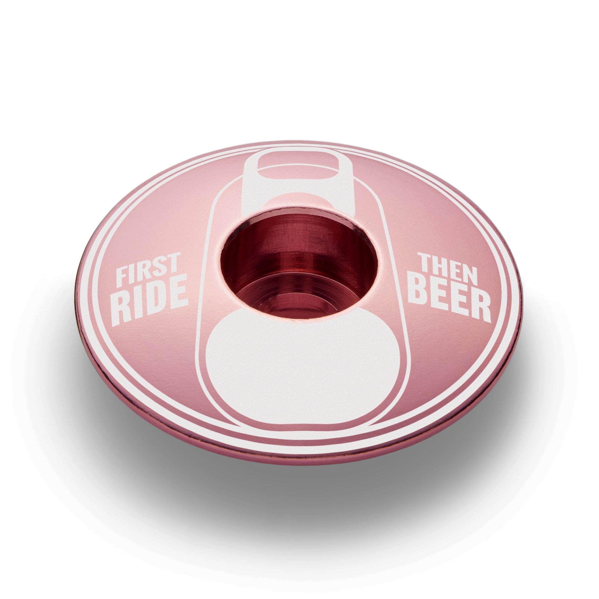 First Ride Then Beer - Bicycle Headset Cap