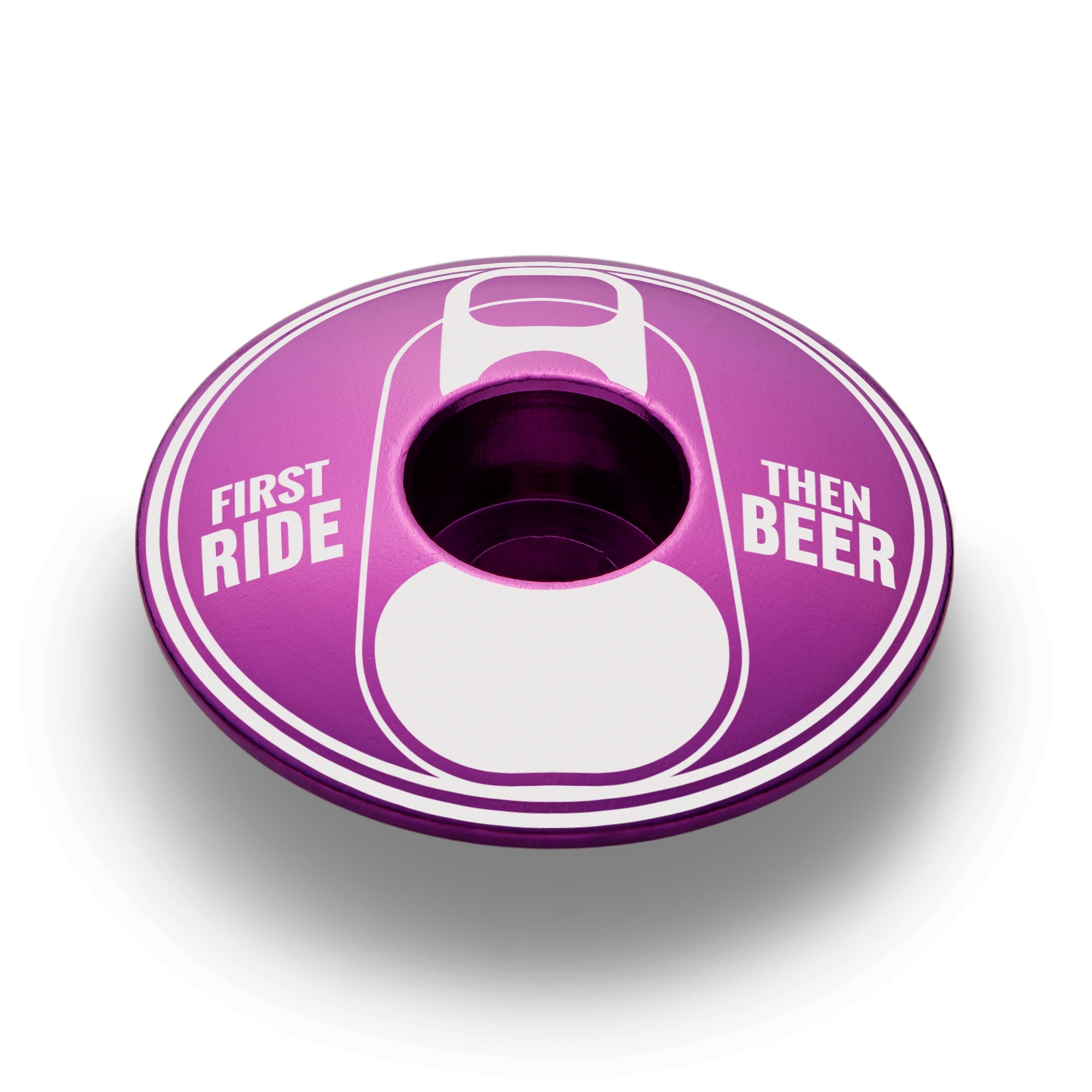 First Ride Then Beer - Bicycle Headset Cap