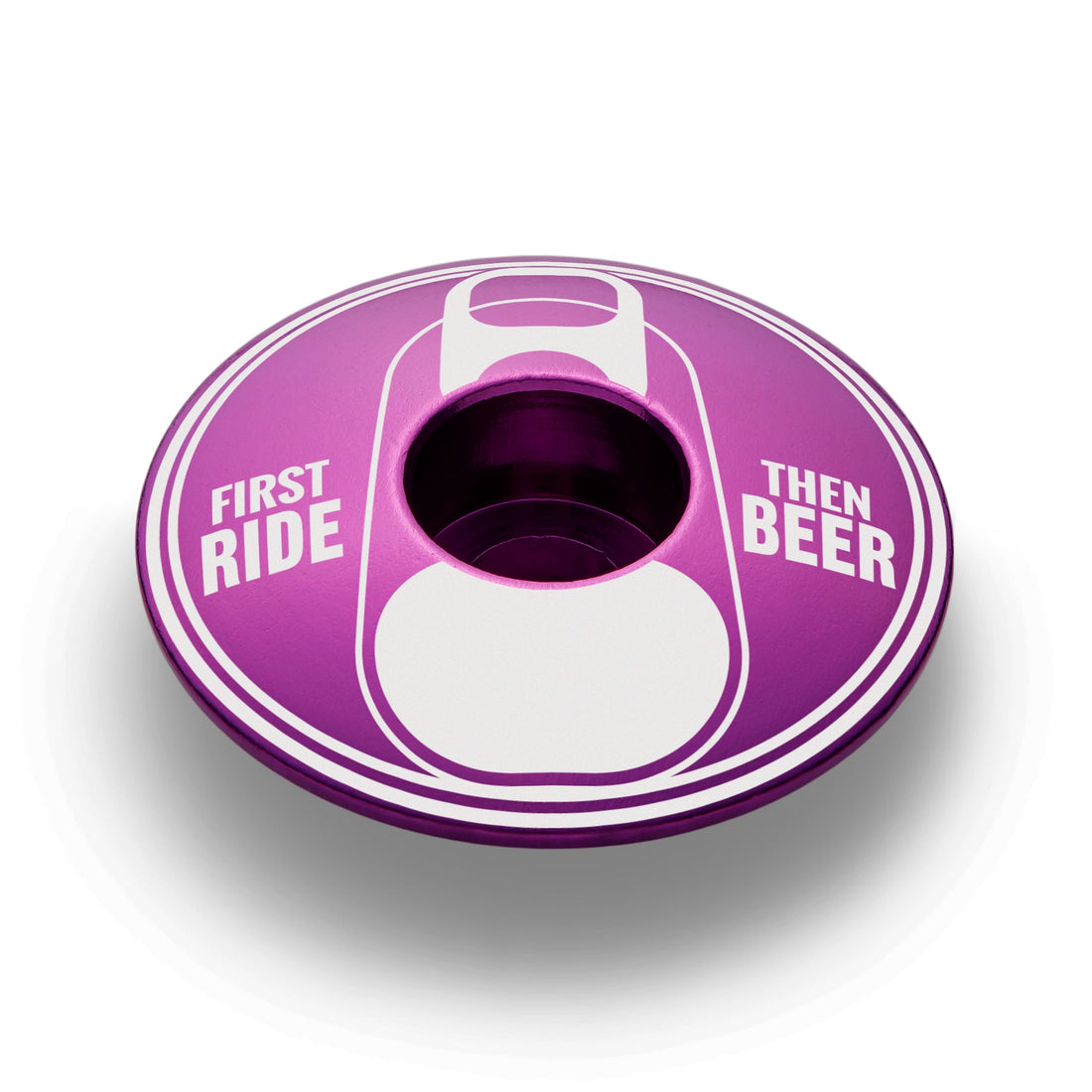 First Ride Then Beer - Bicycle Headset Cap
