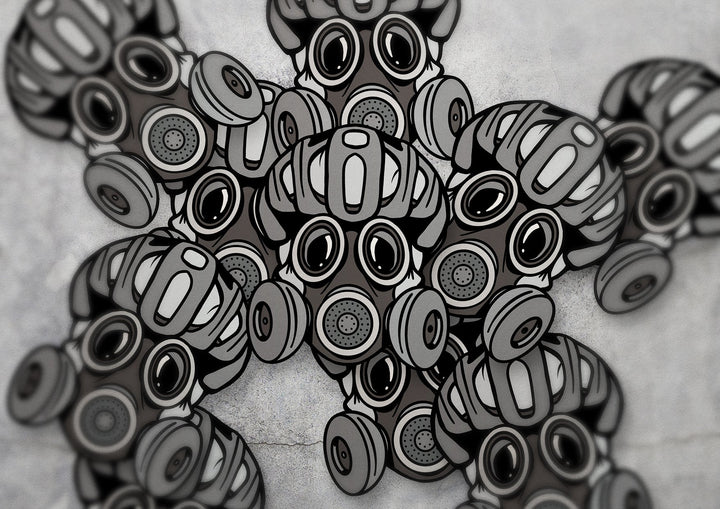 Fresh Air Cyclist Enamel Pin