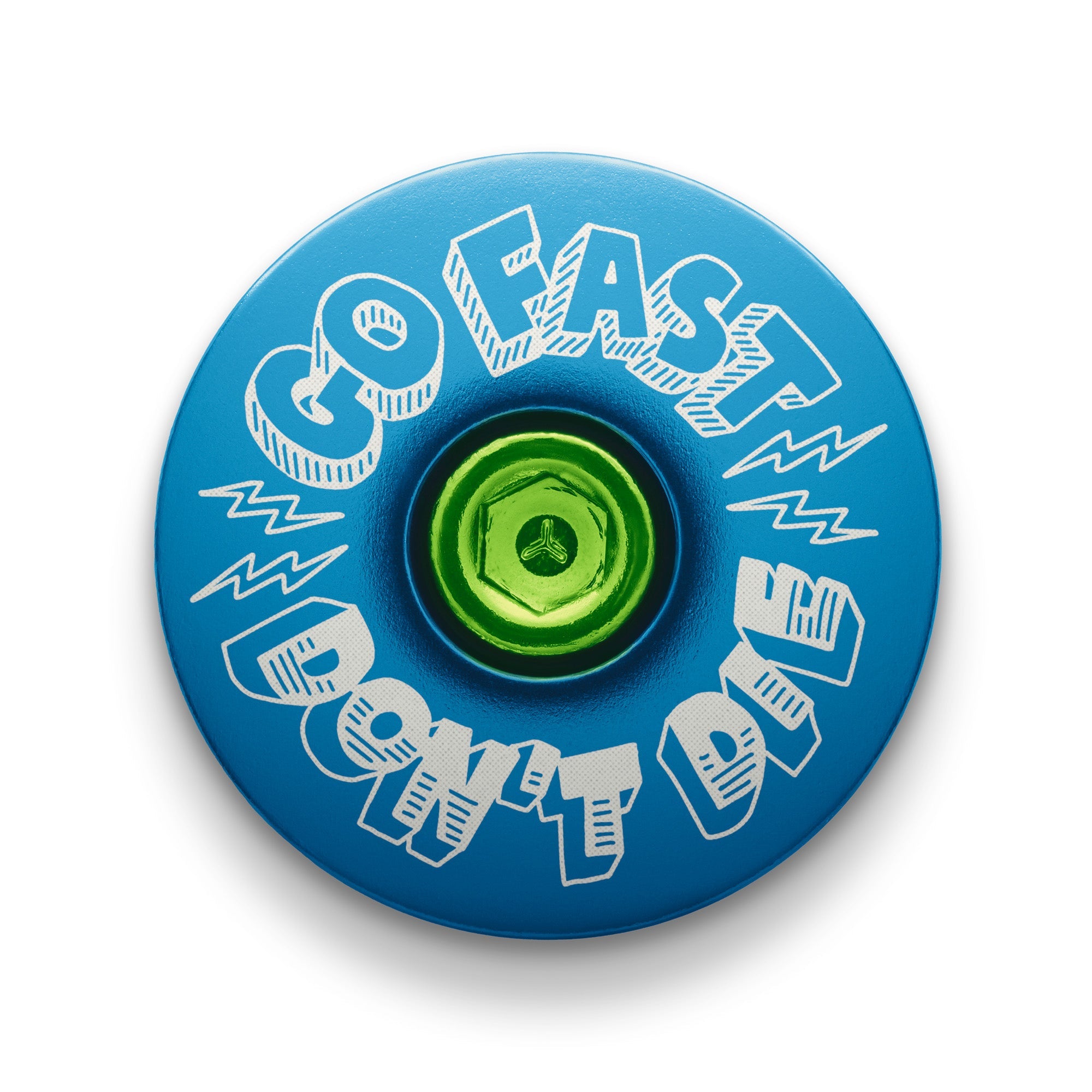 Go Fast Don't Die x Dispatch Custom Bicycle Headset Cap