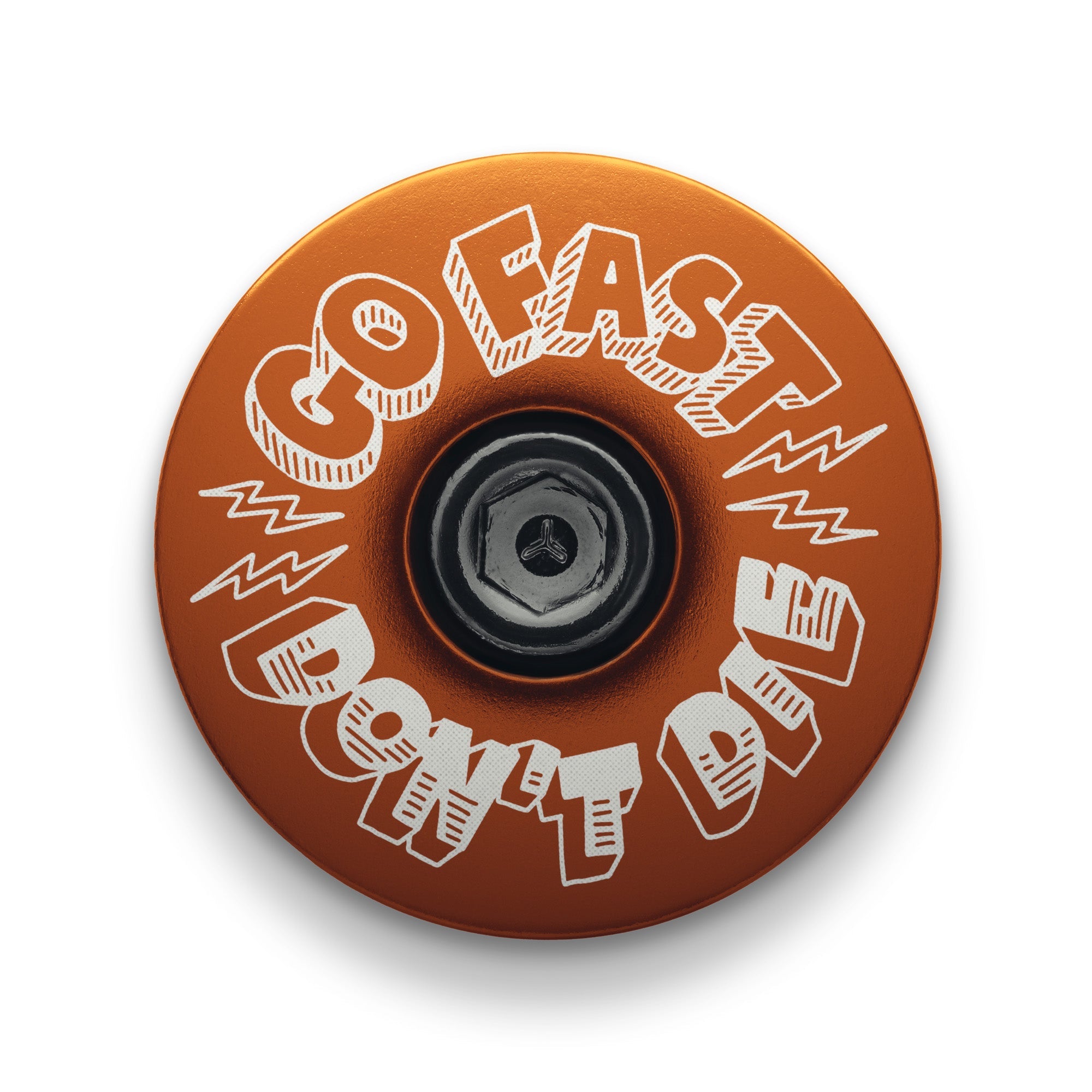 Go Fast Don't Die x Dispatch Custom Bicycle Headset Cap