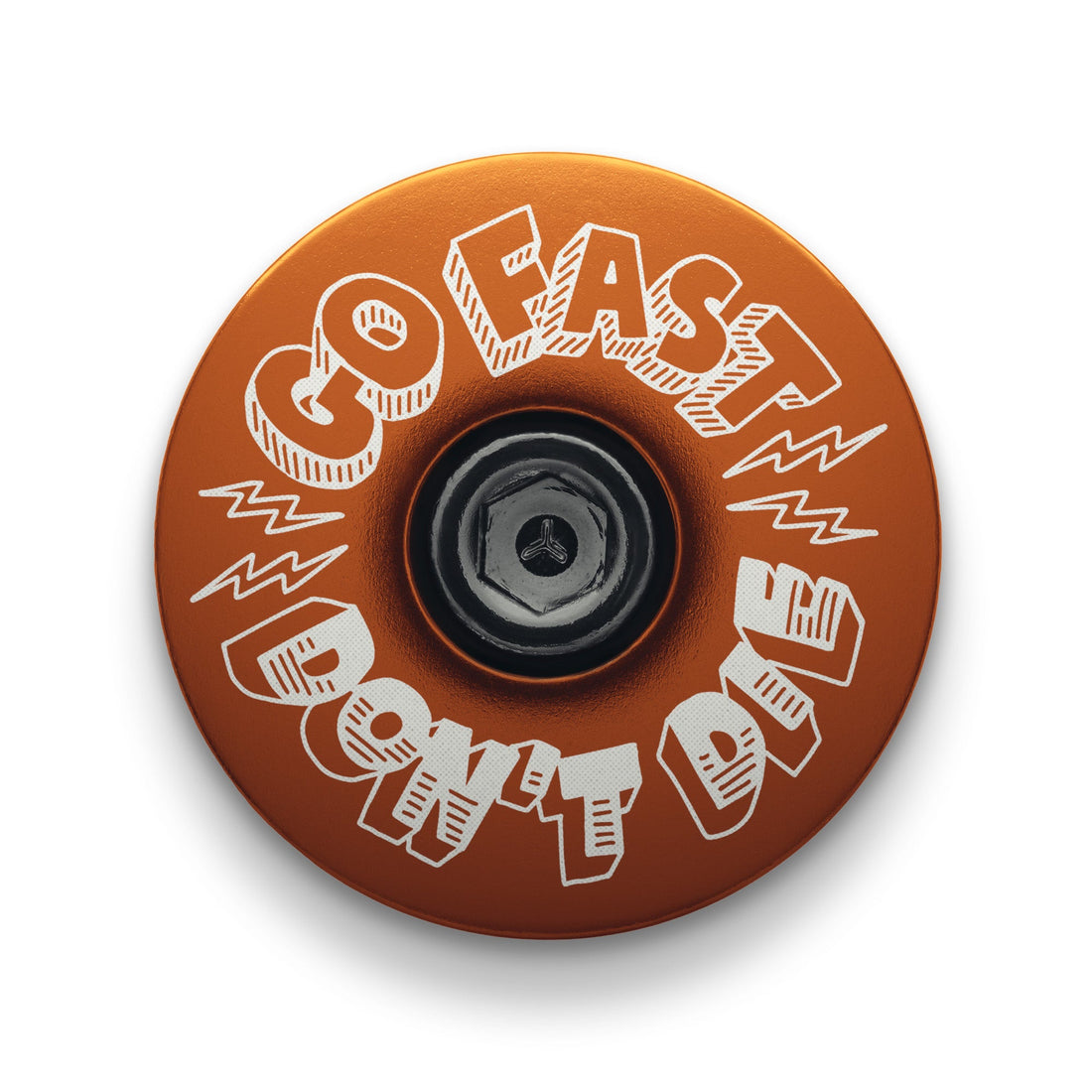 Go Fast Don't Die x Dispatch Custom Bicycle Headset Cap