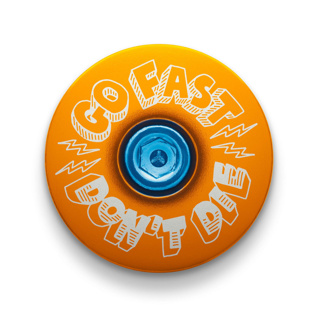 Go Fast Don't Die x Dispatch Custom Bicycle Headset Cap