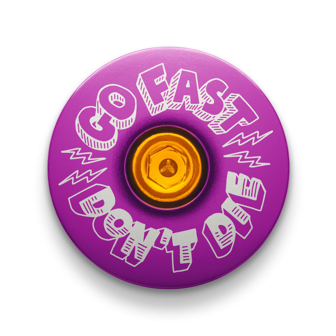Go Fast Don't Die x Dispatch Custom Bicycle Headset Cap