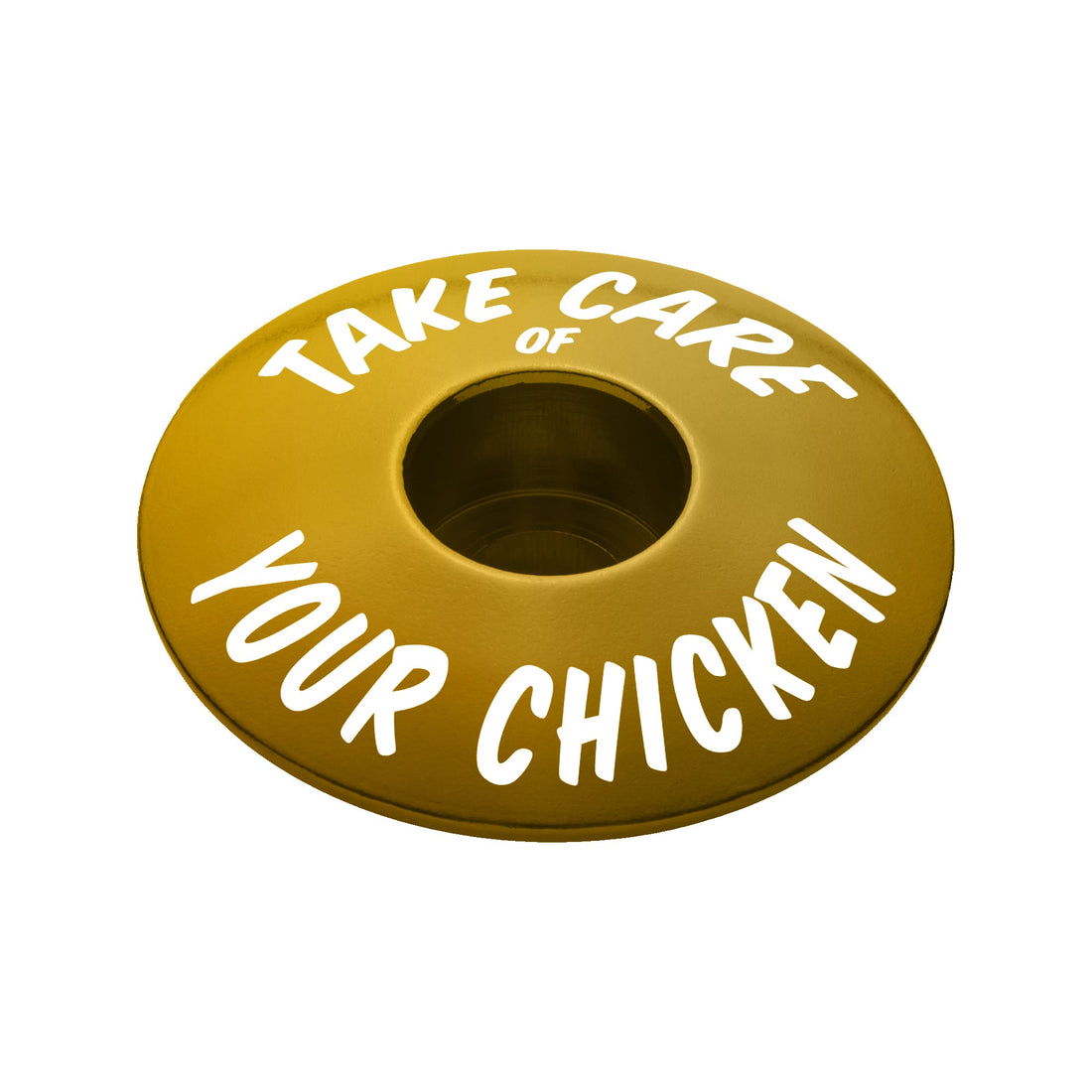 Take Care of Your Chicken Bicycle Headset Cap