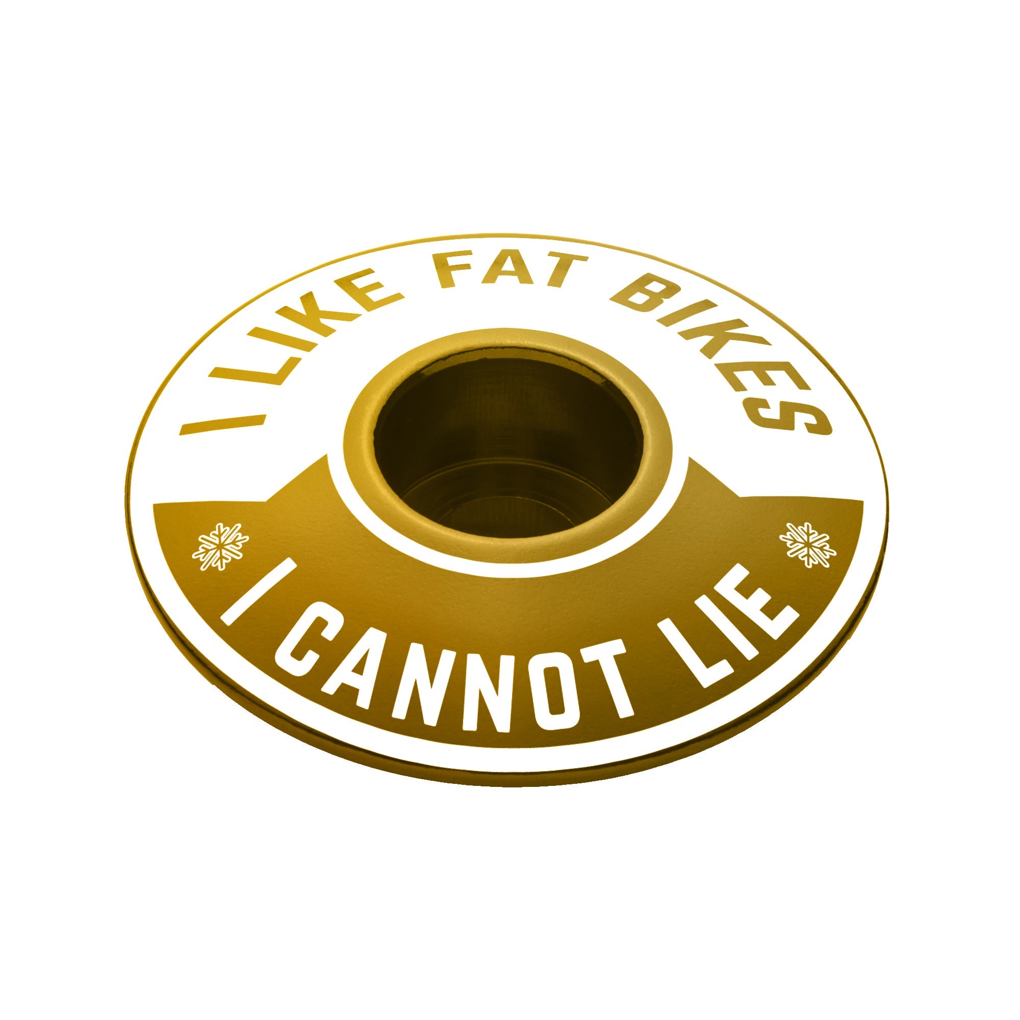 I Like Fat Bikes & I Cannot Lie Bicycle Headset Cap