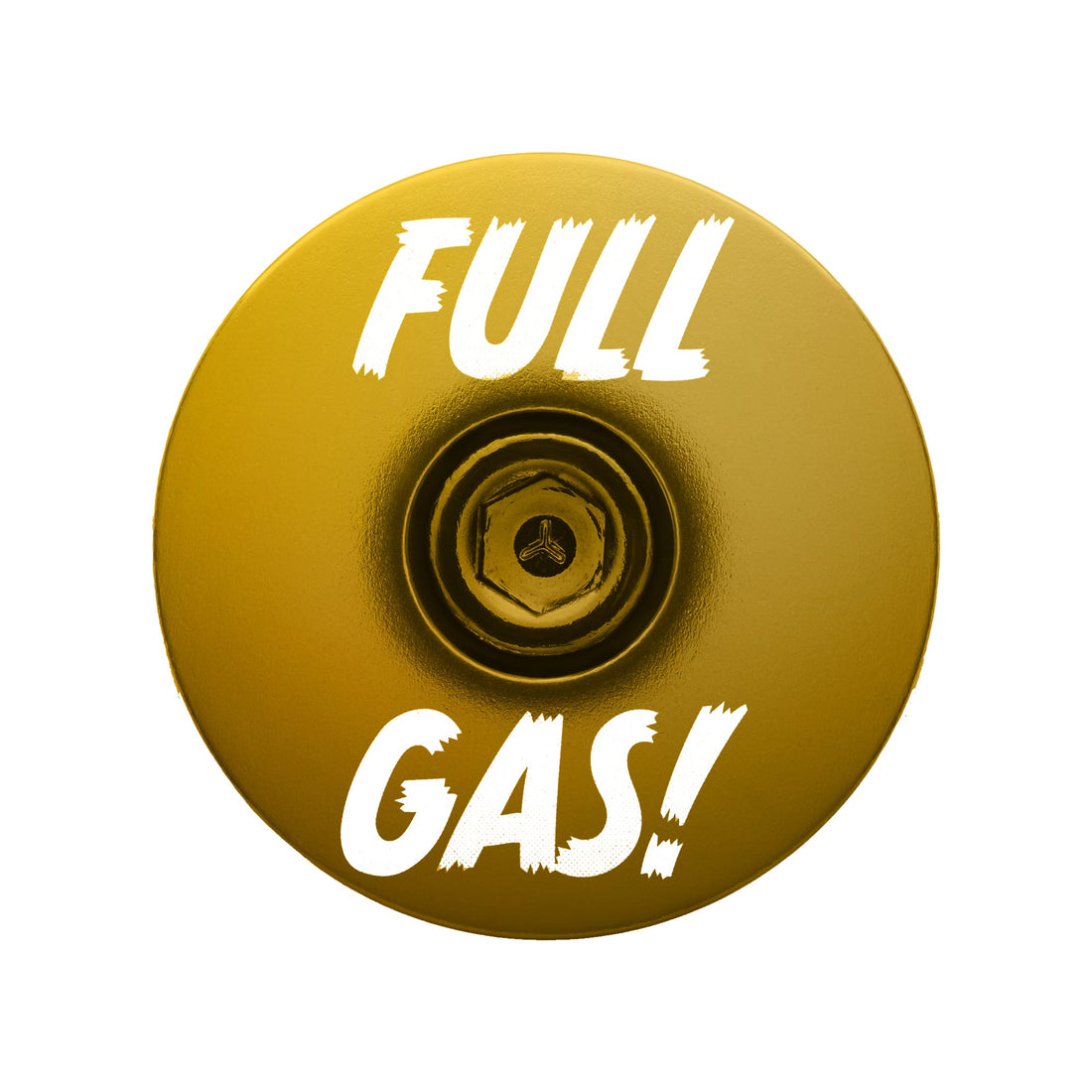 Full Gas - Custom Bicycle Headset Cap