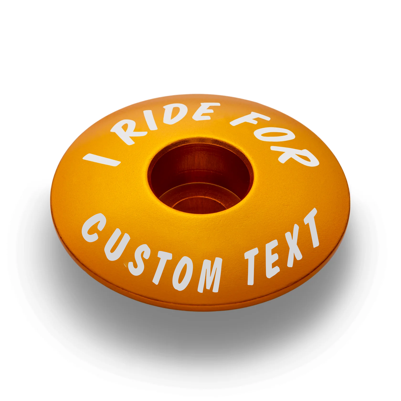 I Ride For - Custom Bicycle Headset Cap