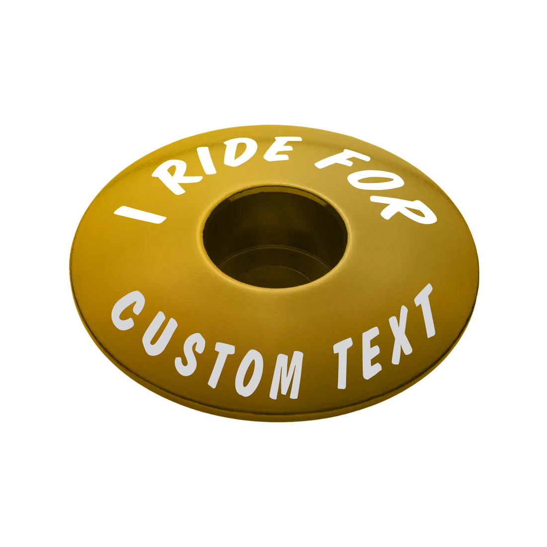 I Ride For - Custom Bicycle Headset Cap