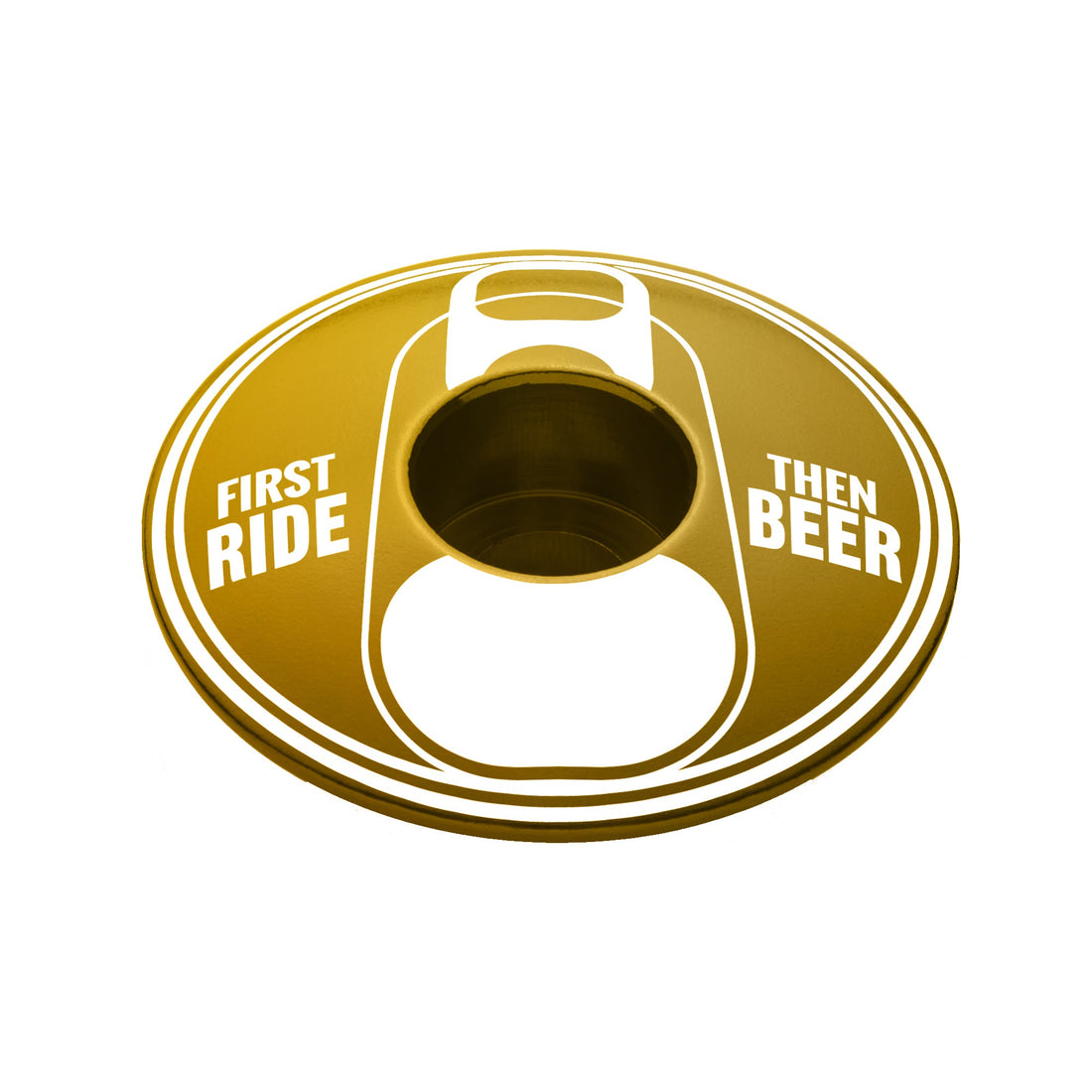 First Ride Then Beer - Bicycle Headset Cap