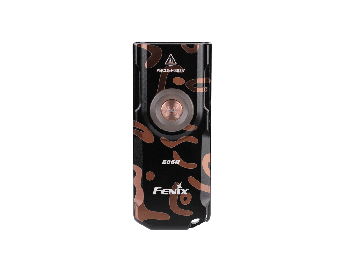 Fenix E06R Keychain Light with White, UV, and Red Laser Lights