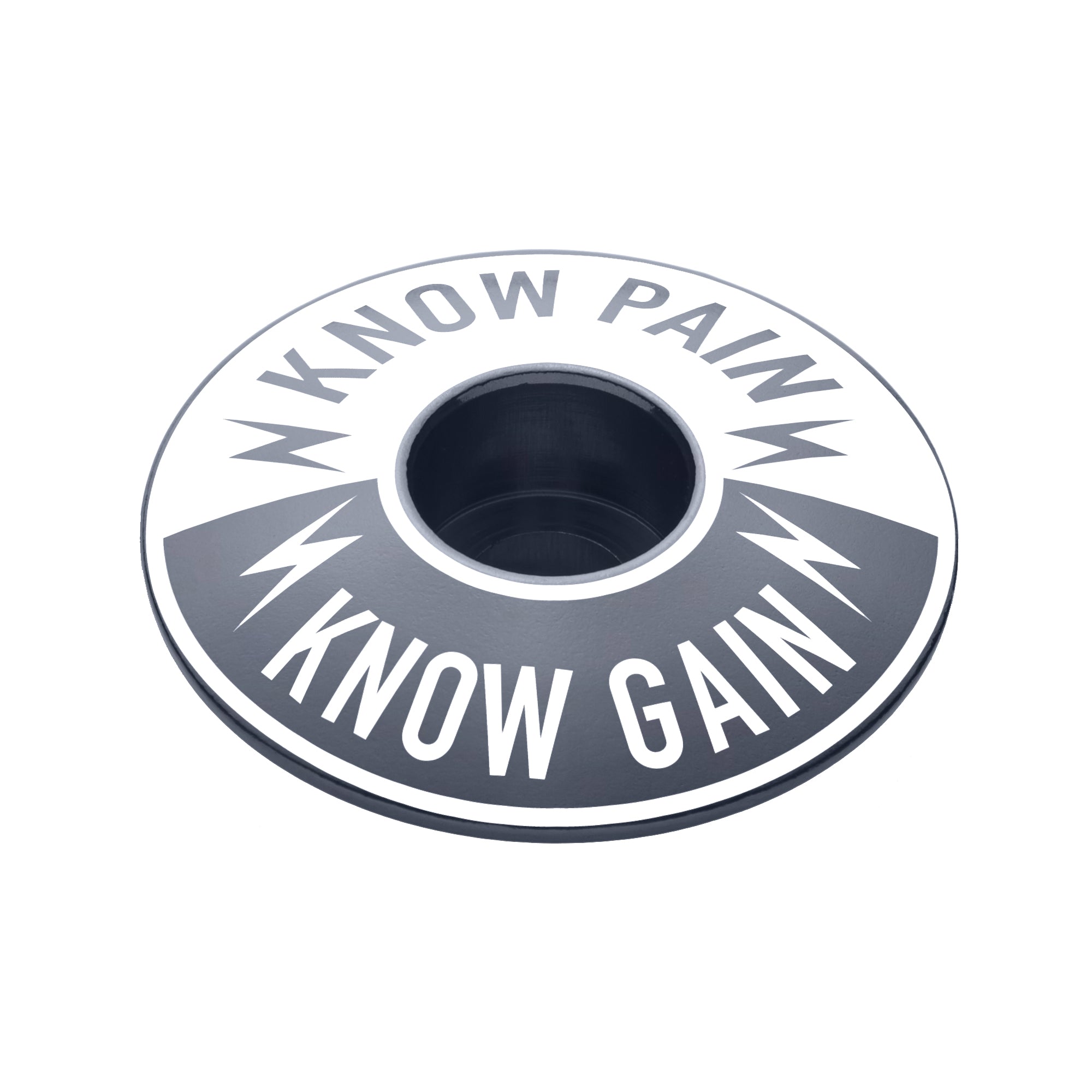 Know Pain Know Gain - Bicycle Headset Cap