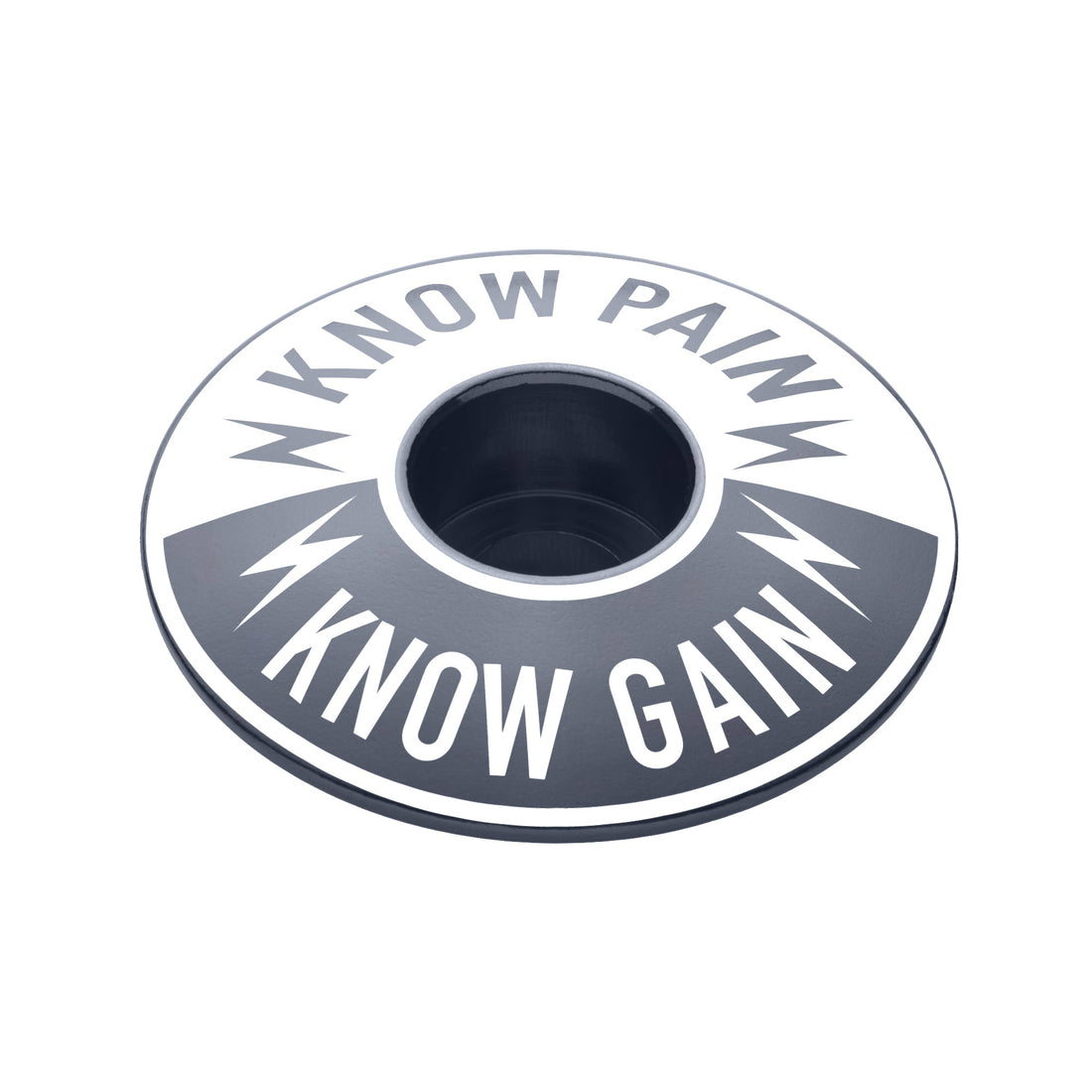 Know Pain Know Gain - Bicycle Headset Cap