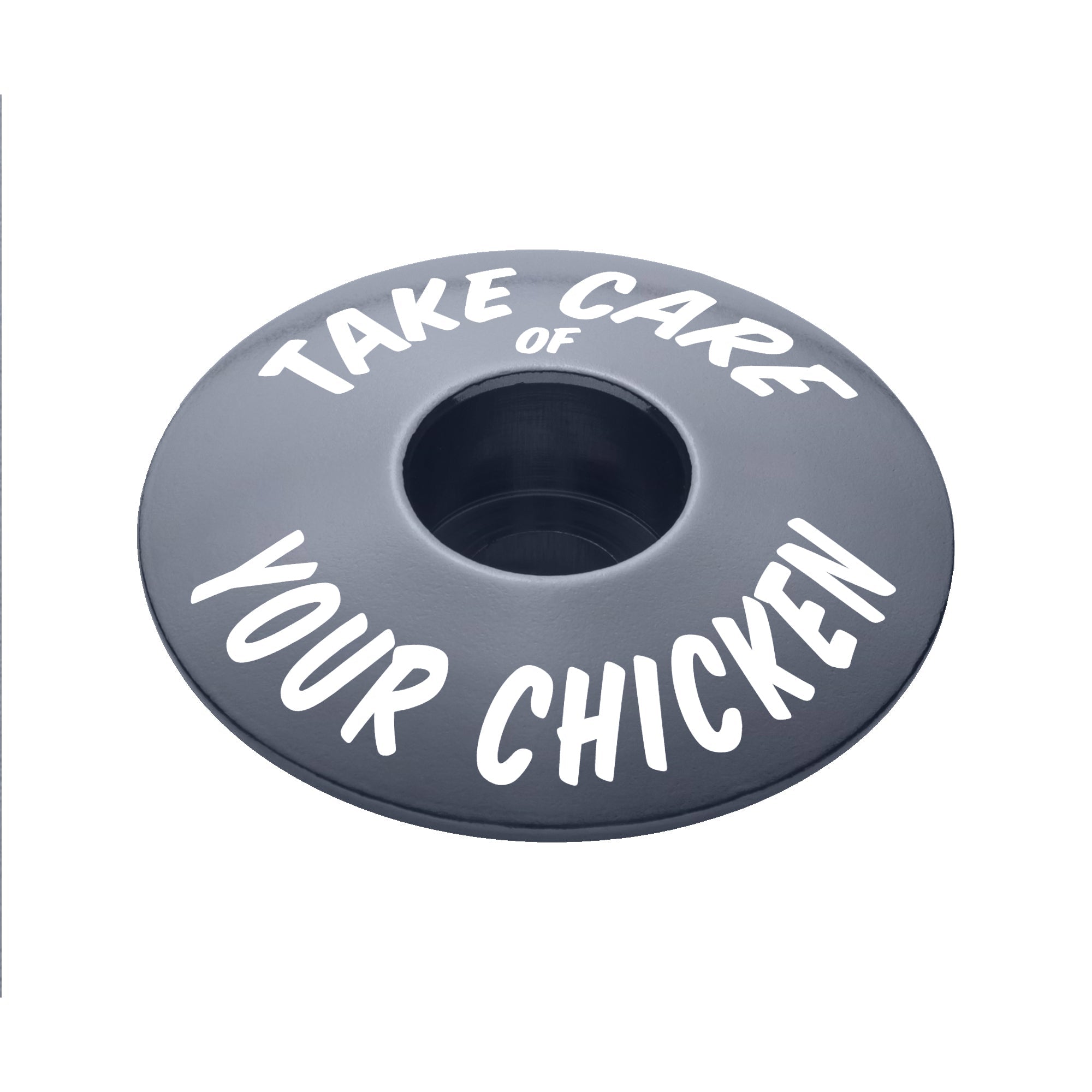 Take Care of Your Chicken Bicycle Headset Cap