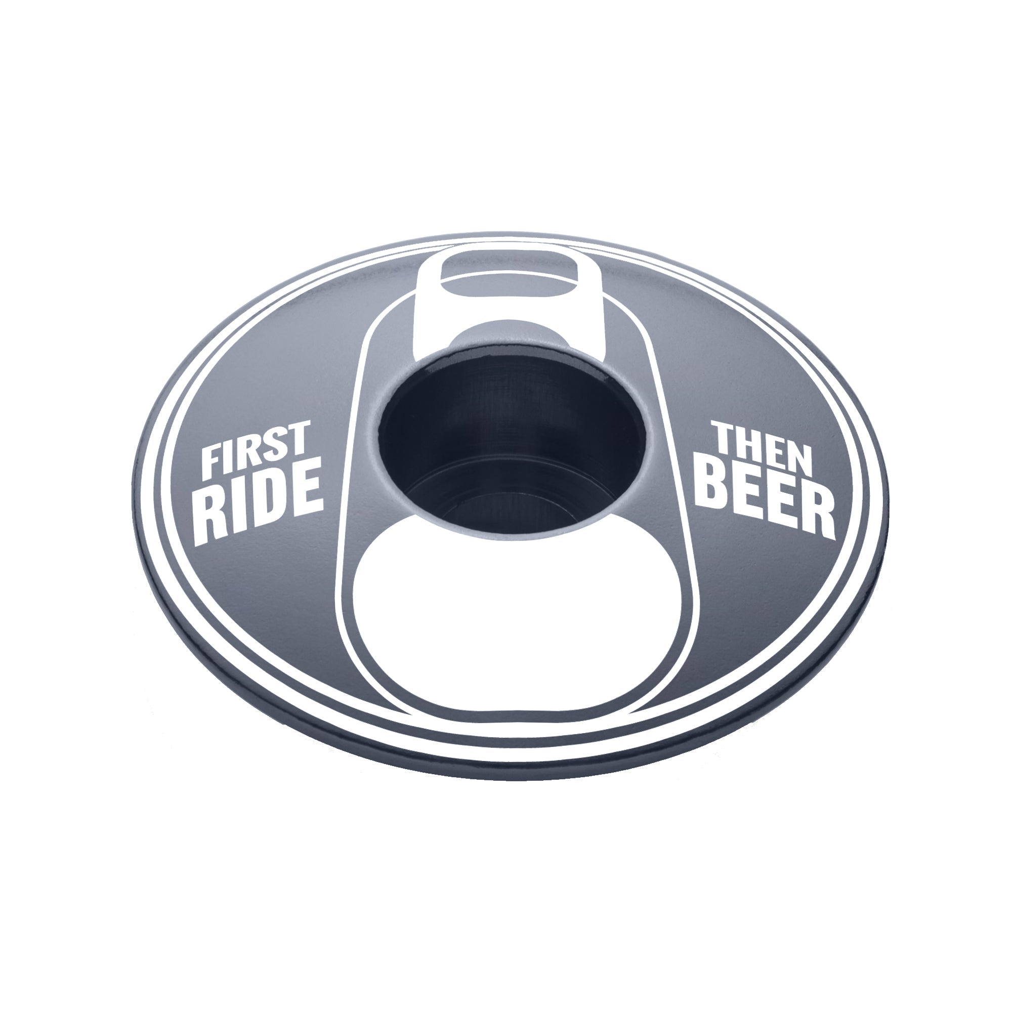 First Ride Then Beer - Bicycle Headset Cap