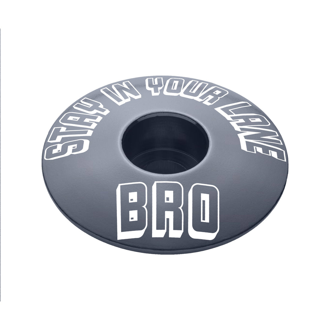 Stay In Your Lane, Bro - Bicycle Headset Cap