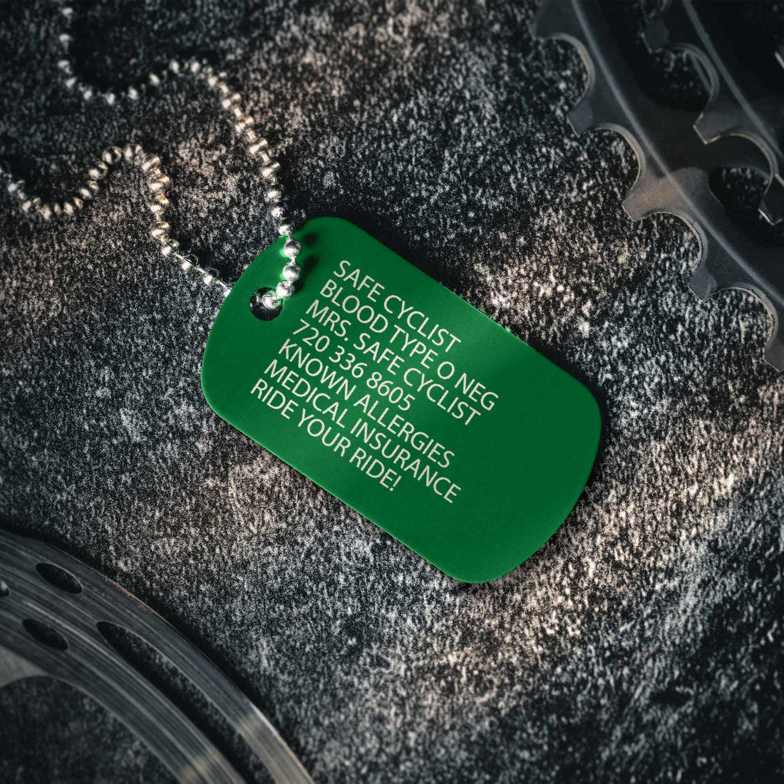 D.I.C.E Tag - Emergency Identification Tag