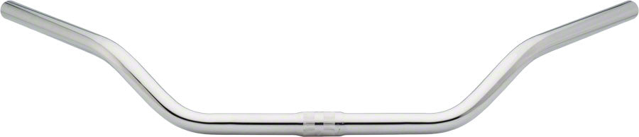 Wald 898 Gull Wing Steel Handlebar: 28" Wide 3" Rise 1" Clamp Chrome