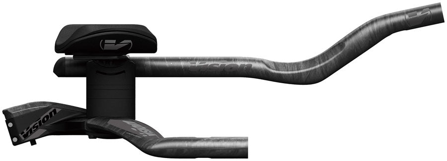 Vision TFA Integrated Handlebar/Aero Bar - Carbon Integrated 90mm 40cm BLK JS Bend