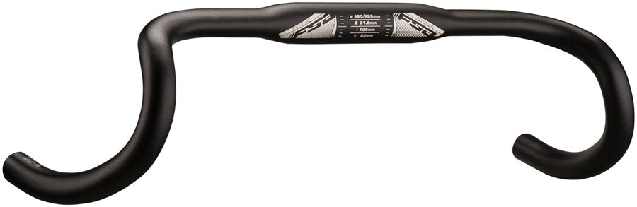 FSA Adventure AGX Compact Alloy Road Bar 31.8 x 400mm - Black