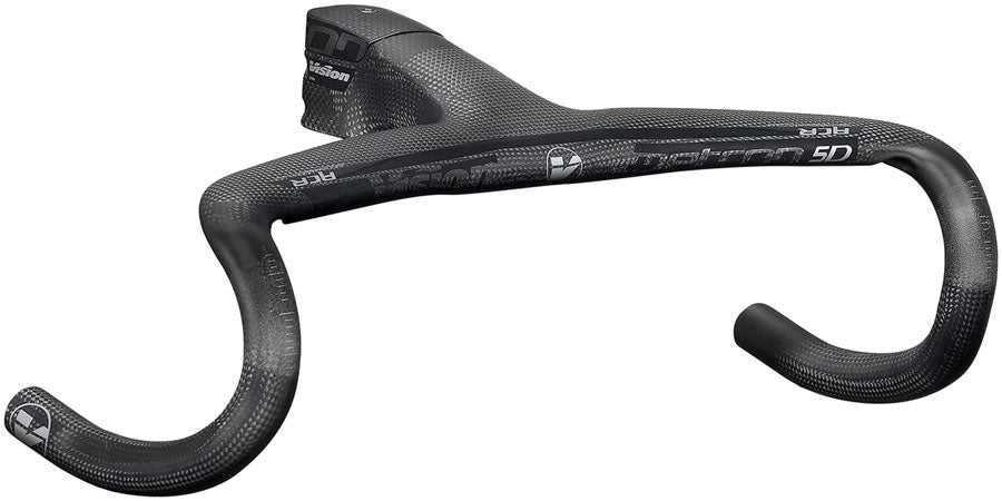 Vision Metron 5D ACR 3K Integrated Handlebar 120mm Stem Length 420mm Width -6° Angle Internal Cable Routing ACR – Carbon